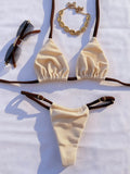 Bikini Clásico Off - Braguita con regulador