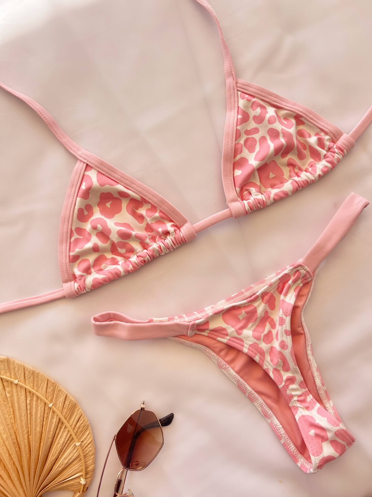 Bikini cortinilla Leopardo